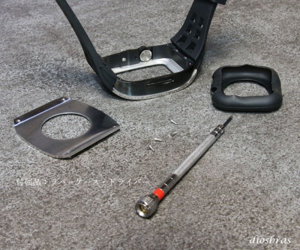 画像8: apple watch アップルウォッチ ステンレス ケース  バンド ラバー 高級ベルト ケースバンド メンズ ベルト ステンレス 44mm 一体型 おしゃれ クロコダイル 腕時計 レザーストラップ