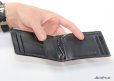 画像18: メンズ二つ折り マネークリップウォレット レザーウォレット 本革 スティングレイ エイ革 シンプル スリム  カードケース 小銭入れ メンズ短財布  革財布 皮財布 ショートウォレット 本物 天然皮革 紳士財布 婦人財布 プレゼント サイフ 二つ折り財布 メンズ 財布 ガルーシャ