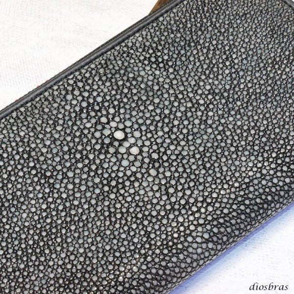 画像14: 財布 スティングレイ ガルーシャ 財布 スティングレー エイ革 ラウンドファスナー メンズ レディース 本革 スティングレー ラウンド ジッパー 財布 ヌメ革 レザーウォレット ロングウォレット  長財布 牛革 紳士 婦人 マルチカラー スティングレイ