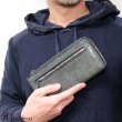 画像2: 財布 スティングレイ ガルーシャ 財布 スティングレー エイ革 ラウンドファスナー メンズ レディース 本革 スティングレー ラウンド ジッパー 財布 ヌメ革 レザーウォレット ロングウォレット  長財布 牛革 紳士 婦人 マルチカラー スティングレイ (2)