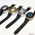 画像12: apple watch アップルウォッチ  バンド 合金製　ステンレス ケース　カバー 一体型 バンド ラバー 高級ベルト ケースバンド メンズ ベルト ステンレス 44mm 45mm 一体型 おしゃれ 腕時計 プレゼント クロコダイル レザーストラップ  Series4/5/6/7/8/SE