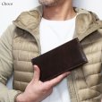 画像10: 長財布 二つ折り財布 極薄 メンズ レザーウォレット イタリアンレザー 革財布 本革 レザー ラウンドジッパー ウォレット ハンドメイド 牛革 レディース おしゃれ スリム メンズ 長財布 長サイフ 男性 女性 財布 ネイビー プレゼント ファスナー 赤 黒 カード収納 大人気