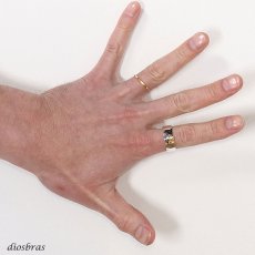 画像3: シルバーリング たたき 叩き 鏡面リング  シルバーアクセサリー  プレーン シンプル メンズ 指輪 シルバー925 メンズアクセサリー 大きいサイズ  【メール便なら全国送料無料】 (3)