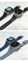 画像7: アップルウォッチ 高級 バンド シリコン スポーツ ラバーバンド apple watch バンド アップルウォッチバンド 42mm 44mm 45mm 49mm  6 /7/8/ULTRA/SE おしゃれ かわいい レディース バンド くすみカラー