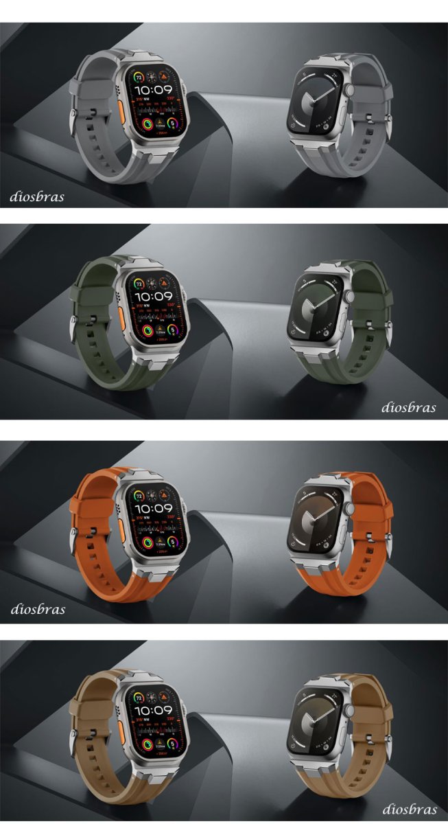 画像10: アップルウォッチ 高級 バンド シリコン スポーツ ラバーバンド apple watch バンド アップルウォッチバンド 42mm 44mm 45mm 49mm  6 /7/8/ULTRA/SE おしゃれ かわいい レディース バンド くすみカラー (10)