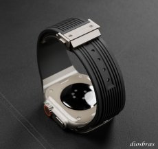 画像9: アップルウォッチ 高級 バンド シリコン スポーツ ラバーバンド apple watch バンド アップルウォッチバンド 44mm 45mm 46mm 49mm  6 /7/8/ULTRA/SE おしゃれ かわいい レディース バンド くすみカラー (9)