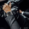 画像10: apple watch アップルウォッチ  バンド ステンレス ケース　カバー 一体型 バンド ラバー 高級ベルト ケースバンド メンズ ベルト ステンレス 44mm 45mm 一体型 おしゃれ 腕時計 プレゼント クロコダイル レザーストラップ  Series4/5/6/7/8/SE