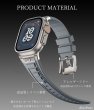 画像6: アップルウォッチ 高級 バンド シリコン スポーツ ラバーバンド クリア　透明　apple watch バンド アップルウォッチバンド 42mm 44mm 45mm 49mm  6 /7/8/ULTRA/SE おしゃれ かわいい レディース バンド くすみカラー (6)