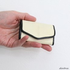 画像13: コインケース 小銭入れ 本革 カットスティングレイ コインケース 小銭入れ レザー コンパクト 本革 牛革 ボックス型 box型小銭入れ プレゼントにも人気 エイ革 ガルーシャ  diosbras-ディオブラス-  メール便 ネコポス無料対象になりました (13)