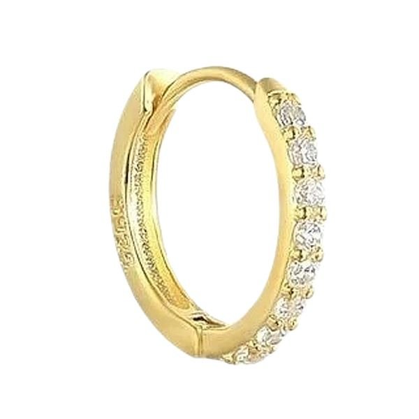 画像8: ピアス フープ リング 全面 ジルコニア ピアス ピアス  シルバー925  ピアス  片方 ピアス片耳 片耳販売 ピアス メンズ レディース