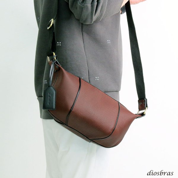 画像3: ボディバッグ 本革 ワンショルダーバッグ 革 メンズ ハンドメイド レザー ボディーバッグ レザーバッグ シャークスキン サメ革 鮫革 宮城県 気仙沼産ヨシキリザメ 吉切鮫 ブルーシャーク　牛革 ショルダーバック ショルダー   バッグ  大容量  国内唯一エコレザー認定