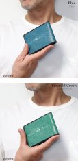 画像15: メンズ二つ折り マネークリップウォレット レザーウォレット 本革 スティングレイ エイ革 シンプル スリム  カードケース 小銭入れ メンズ短財布  革財布 皮財布 ショートウォレット 本物 天然皮革 紳士財布 婦人財布 プレゼント サイフ 二つ折り財布 メンズ 財布 ガルーシャ