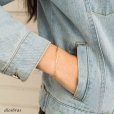 画像3: チェーン ブレスレット メンズ レディース ユニセックス シルバー925 アンカー マリン シルバーバングル  チェーン プレーン ブレスレット ハンドメイド プレート　ボールチェーン