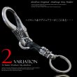 画像1: カラビナ キーリング キーホルダー キーフック　キーチェーン シャックル シルバー９２５　silver 925　真鍮　白真鍮　ＢＲＡＳＳ　ブラス　釣り針フック ウォレット　財布　バイカー　ライダース　ウォレットチェーン アトラス　ローマ数字 【diosbras-ディオブラス-】 (1)