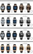 画像6: apple watch アップルウォッチ  バンド ステンレス ケース　カバー 一体型 バンド ラバー 高級ベルト ケースバンド メンズ ベルト ステンレス 44mm 40mm 41mm 45mm 46mm 42mm 一体型 おしゃれ 腕時計 プレゼント クロコダイル レザーストラップ  Series4/5/6/7/8/9/10/SE