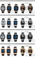 画像8: apple watch アップルウォッチ  バンド ステンレス ケース　カバー 一体型 バンド ラバー 高級ベルト ケースバンド メンズ ベルト ステンレス 44mm 40mm 41mm 45mm 46mm 42mm 一体型 おしゃれ 腕時計 プレゼント クロコダイル レザーストラップ  Series4/5/6/7/8/9/10/SE