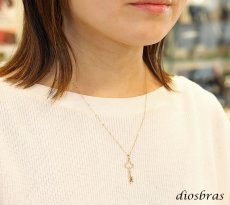 画像6: 鍵 キー ペンダント k18 18金トップ シンプル ゴールド 18k メンズ レディース チャーム ペンダントトップ ネックレス (6)