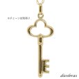 画像3: 鍵　キー ペンダント k18 18金トップ シンプル ゴールド 18k メンズ レディース18金 チャーム クロス ペンダント コイン 金貨 ペンダント トップ  ネックレス  ネックレス