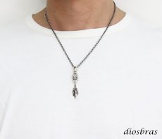 画像3: ペンダント ドルジェ ドージェ ネパール シルバー925 ドージェ ダガー メンズ シルバーネックレス シルバーアクセ ペンダントトップ ハード レディース メンズ (3)