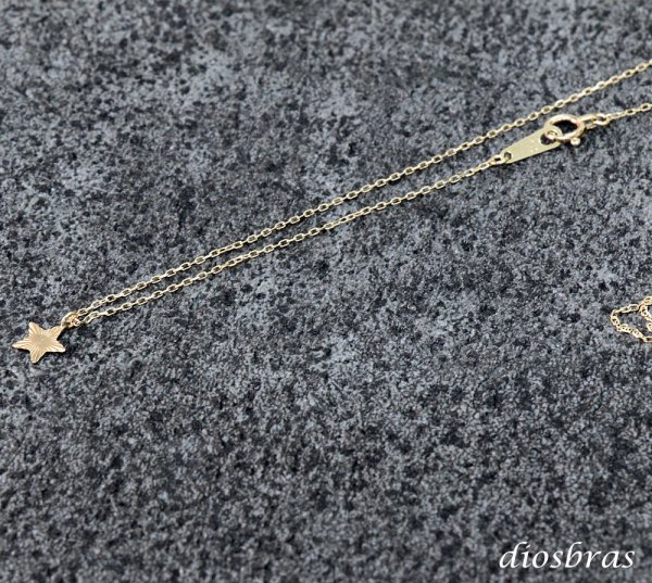画像2: 月 星 ムーン スター ペンダント k10 10金トップ シンプル ゴールド 10k メンズ レディース10金 チャーム クロス ペンダント コイン 金貨 ペンダント トップ  ネックレス  ネックレス　チェーン付き