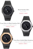 画像7: 【1年保証】カシオーク　カスタム G-shock ジーショック GA-2100 GA-2110用 カシオーク 最新型 ステンレス ケース ラバーストラップ カシオーク ラバー ベルト ケース カスタム