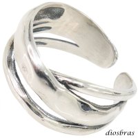３連 シルバーリング  リング ハンドメイド ねじり 編み込み チェーン リング ツイスト  シルバーアクセサリー 3つ編み 4つ編み シルバーアクセサリー メンズ シルバーリング 指輪 シルバー925 フリーサイズ メール便全国送料無料