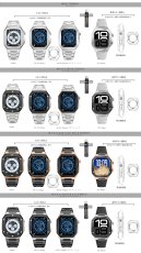 画像13: apple watch アップルウォッチ  バンド ステンレス ケース　カバー 一体型 バンド ラバー 高級ベルト ケースバンド メンズ ベルト ステンレス 44mm 40mm 41mm 45mm 46mm 42mm 一体型 おしゃれ 腕時計 プレゼント クロコダイル レザーストラップ  Series4/5/6/7/8/9/10/SE (13)