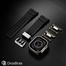 画像9: アップルウォッチ 高級 バンド シリコン スポーツ ラバーバンド apple watch バンド アップルウォッチバンド 44mm 45mm 46mm 49mm  6 /7/8/ULTRA/SE おしゃれ かわいい レディース バンド くすみカラー (9)