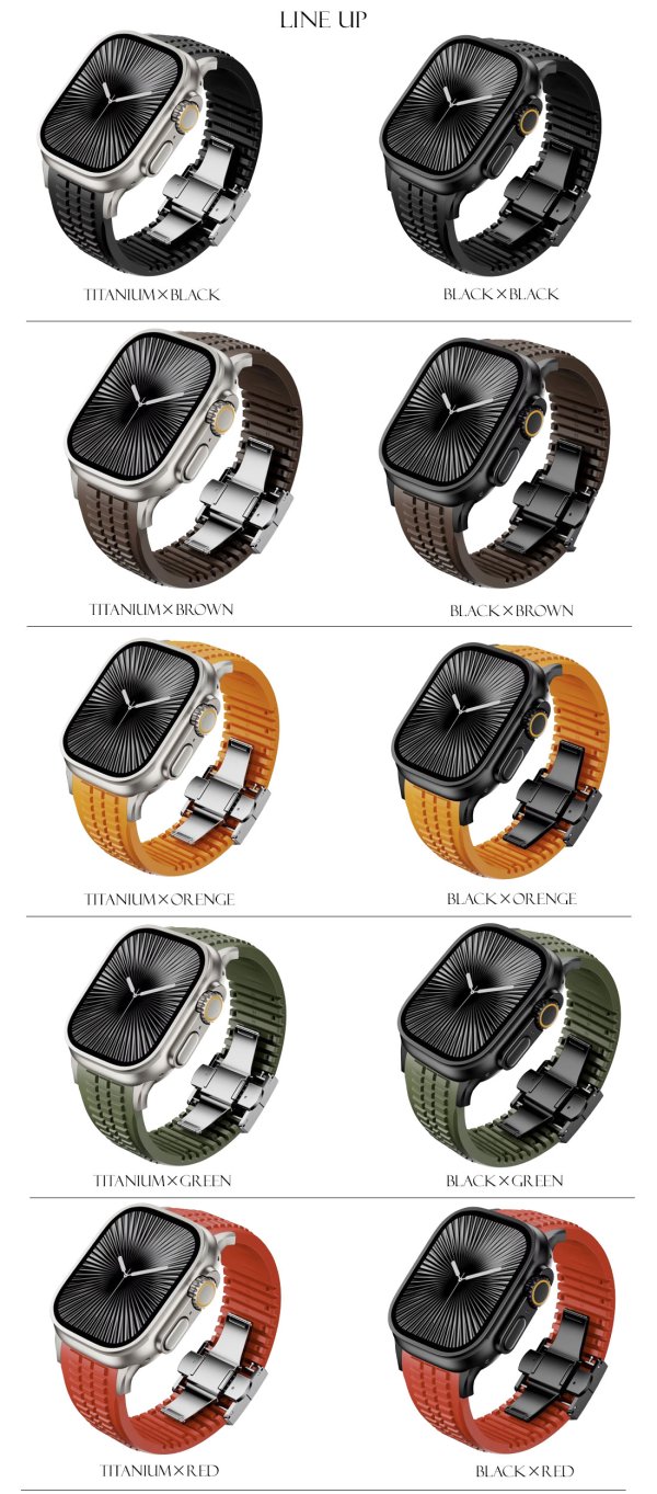 画像10: アップルウォッチ 高級 バンド シリコン スポーツ ラバーバンド apple watch バンド アップルウォッチバンド 44mm 45mm 46mm 49mm  6 /7/8/ULTRA/SE おしゃれ かわいい レディース バンド くすみカラー