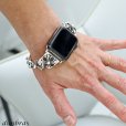 画像3: アップルウォッチ  シルバー925 バンド  ブレス　クロス　十字架  メンズ apple watch  高級 一体型 　高級ベルト ベルト 44mm 45mm  46mm 49mm シリーズ10  おしゃれ