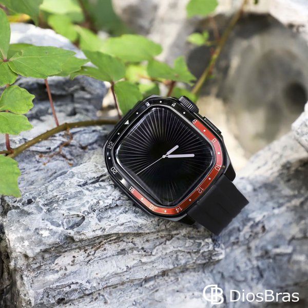 画像7: 【1年保証】アップルウォッチ ウルトラ 46mm  バンド メタル ケース スポーツモデル　プロフェッショナルモデル　カバー 一体型 バンド ラバー apple watch 高級ベルト ケースバンド メンズ ベルト メタル素材  一体型 おしゃれ 腕時計  Series4/5/6/7/8/9/SE