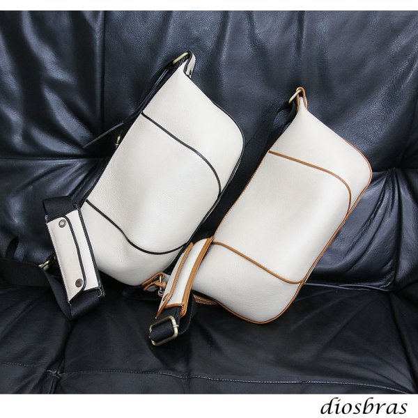 画像14: カナダ トロント産 レザー ボディバッグ 本革 ワンショルダーバッグ 革 メンズ ハンドメイド レザー ボディーバッグ レザーバッグ  牛革 ショルダーバック 牛革 ショルダー ギフト  バッグ ボディバック 大容量