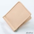 画像9: メンズ二つ折り マネークリップウォレット レザーウォレット 本革 サドルレザー 牛革 シンプル スリム  カードケース 小銭入れなし 短財布  革財布 皮財布 ショートウォレット 本物 天然 紳士財布 婦人財布 プレゼント サイフ 二つ折り財布 メンズ 財布 ナチュラル 黒 茶