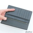 画像6: メンズ長財布 レザーウォレット 本革 サドルレザー 牛革 スーパースリム 極薄 メンズ長財布 バイカーズウォレット レザーウォレット メンズ 長財布 革財布 皮財布 ロングウォレット 天然皮革 ハンドメイド ウォレット お財布 紳士財布 ヌメ革 プレゼント ブラック 黒