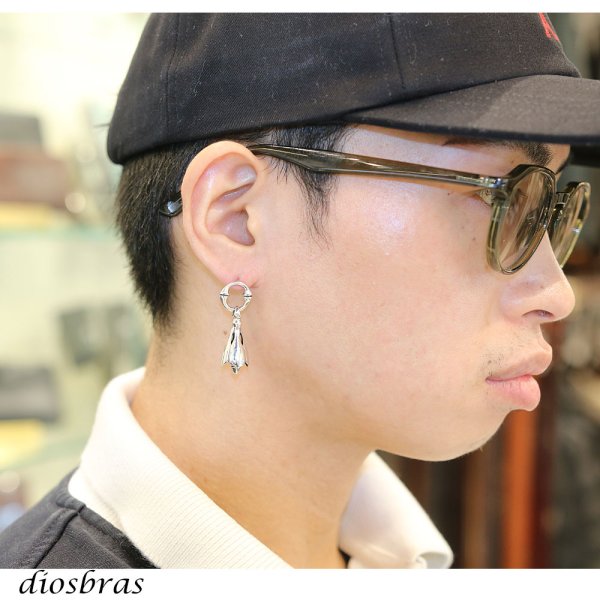 画像3: ピアス ベル 鈴 スイングベル ガーディアンベル ハード シルバー９２５ メンズ レディース 片方ピアス 片耳販売