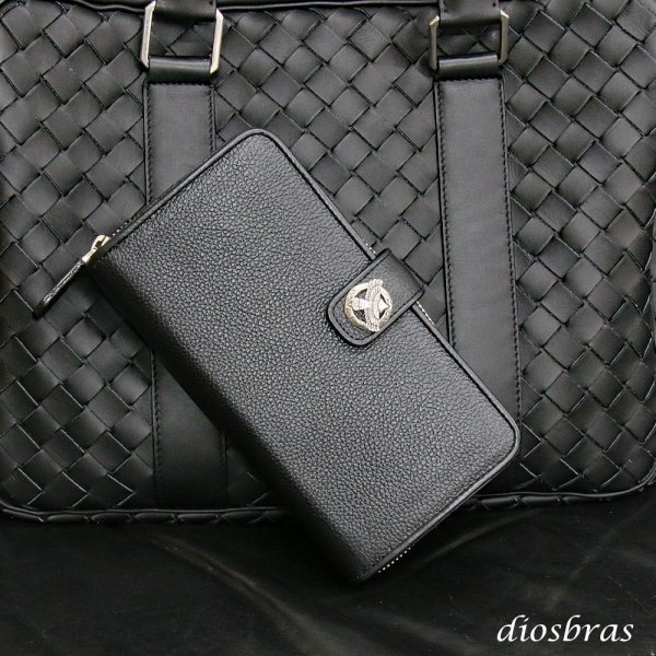 画像12: 長財布 ラウンドファスナー クロス シルバー925製 コンチョ 十字架 レザーウォレット 革財布 本革 レザー シュリンクレザー ラウンドジッパー ウォレット ハンドメイド 牛革 レディース おしゃれ スリム メンズ長財布  男性 女性 メンズ財布 ファスナー カード収納 大容量