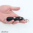 画像10: サメ革 キーケース キーレスホルダー キーループ キーホルダー Ｌ型ジッパー ミニ財布 カードケース 札入れ シャークスキン  極薄 ショート メンズ レディース 本革 鮫革  大容量 本格派向け拘り 気仙沼産シャークスキン  牛革 紳士 婦人 エコレザー認定