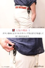 画像7: サメ革 キーケース キーレスホルダー キーループ キーホルダー Ｌ型ジッパー ミニ財布 カードケース 札入れ シャークスキン  極薄 ショート メンズ レディース 本革 鮫革  大容量 本格派向け拘り 気仙沼産シャークスキン  牛革 紳士 婦人 エコレザー認定 (7)
