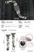 画像6: アップルウォッチ  シルバー925 バンド  ブレス　クロス　十字架  メンズ apple watch  高級 一体型 　高級ベルト ベルト 44mm 45mm  46mm 49mm シリーズ10  おしゃれ