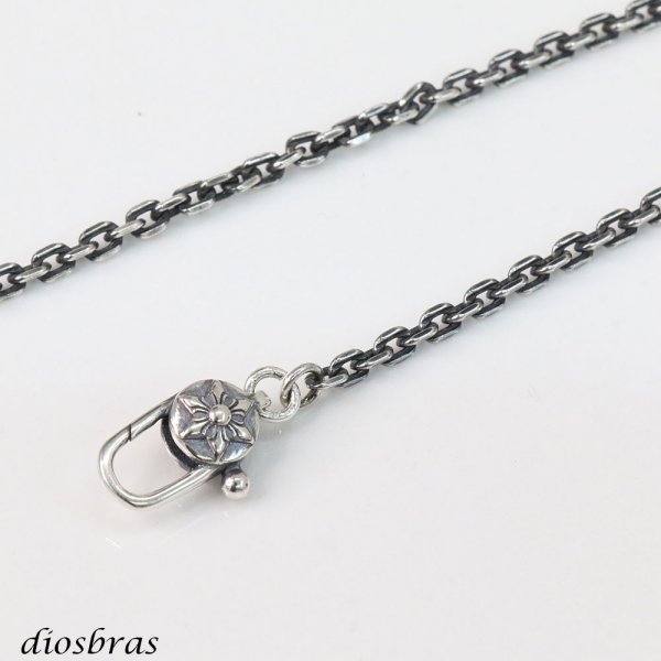 画像3: チェーン フック シルバー９２５ 星 スタークロス 十字架  カスタムパーツ ロブスター クラスプ ロック 両面デザイン