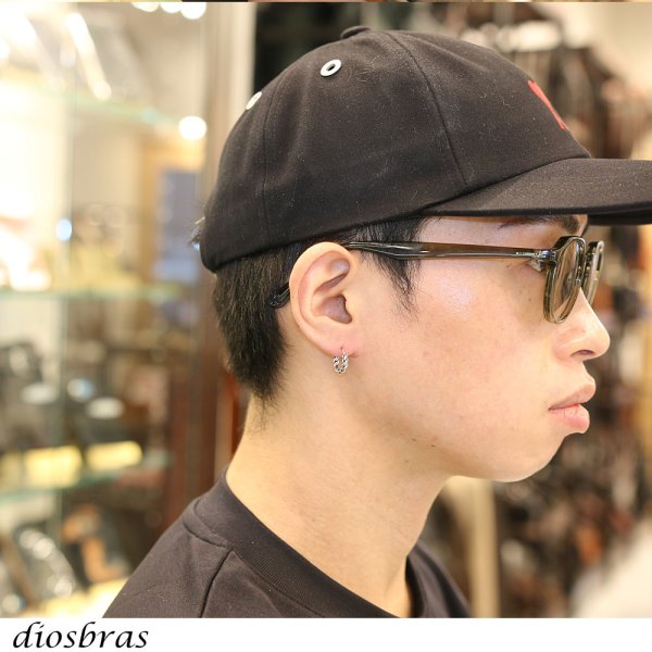 画像3: フープピアス リングピアス チェーン ピアス ユニセックスピアス  リングタイプ オピアス 単品売り 片方売り シルバー925ピアス メンズ レディース