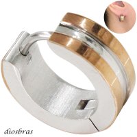 ステンレス フープピアス シルバー 金属アレルギー対応 メタル素材 シンプル 小さめ フープ リング 輪っか ピアス ゴールド メンズ アクセサリー レディース 中折れ式 13mm