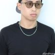 画像2: ターコイズ 馬蹄 ホースシュー フェザー ネックレス　チェーン 天然石 メンズ ネイティブ  羽 ターコイズ シルバー９２５ チェーン さざれ石 メディスンホイール フェザー (2)