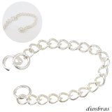 高級SILVER925 アジャスター   パーツ 材料 シルバー925 silver シルバー 925 チェーン 5cm延長 ネックレス延長 アジャスターチェーン 継ぎ足し 足す 付け足し 長い 銀 ユニセックス unisex 男女兼用 兼用 レディース メンズ  メール便全国送料無料