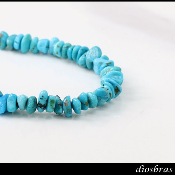 画像6: diosbras-ディオブラス ターコイズ 馬蹄 ホースシュー フェザー ブレスレット ブレス メンズ ネイティブ  羽 ターコイズ オニキス シルバー９２５ チェーン さざれ石 メディスンホイール フェザー