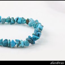 画像6: diosbras-ディオブラス ターコイズ 馬蹄 ホースシュー フェザー ブレスレット ブレス メンズ ネイティブ  羽 ターコイズ オニキス シルバー９２５ チェーン さざれ石 メディスンホイール フェザー (6)