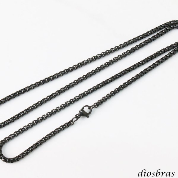 画像5: ステンレス サージカルステンレス シルバーチェーン シルバー マリンチェーン マリナ マリーナチェーン アンカーチェーン 幅2 7mm 45cm 50cm 60cm ネックレス チェーン  鎖 首飾り ギフト  チェーン シルバーネックレスチェーン あずきチェーン