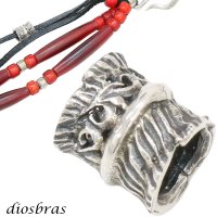 フェザー アラベスク ビーズ シルバー シルバー925 ビーズ アクセサリー ハンドメイド パーツ イーグル 羽根 フェザー アラベスク トライバル 唐草 縦9.5mm 直径8,7mm 穴径3mm  メール便全国送料無料