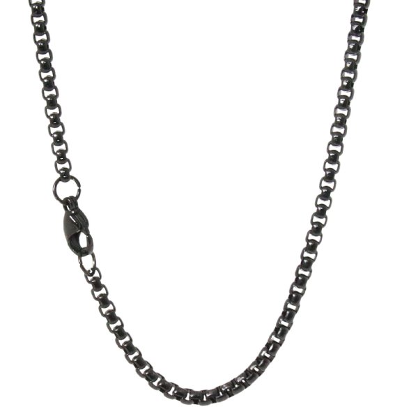 画像12: ステンレス サージカルステンレス シルバーチェーン シルバー マリンチェーン マリナ マリーナチェーン アンカーチェーン 幅2 7mm 45cm 50cm 60cm ネックレス チェーン  鎖 首飾り ギフト  チェーン シルバーネックレスチェーン あずきチェーン