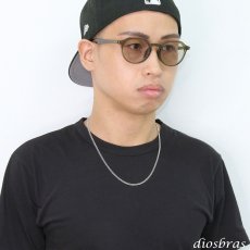 画像3: 喜平 ステンレス サージカルステンレス アレルギーフリー シルバーチェーン シルバー アジャスター付き チェーン アンカーチェーン 幅3mm 52cm ネックレス チェーン  鎖 首飾り ギフト  チェーン シルバーネックレスチェーン あずきチェーン (3)